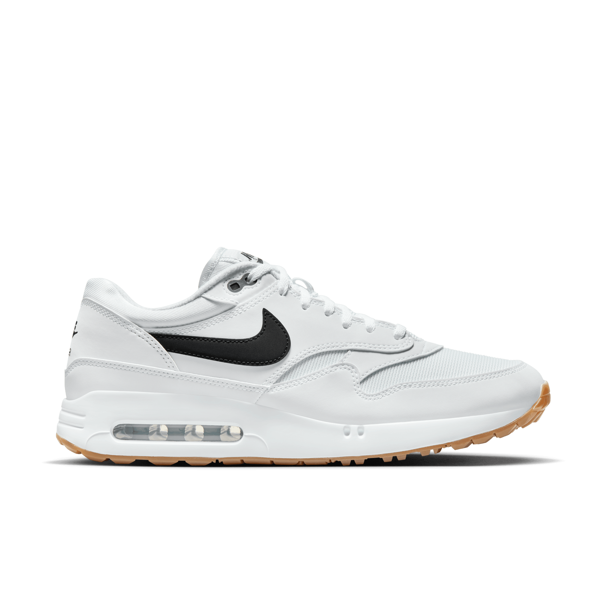 Air Max 1 '86 OG Spikeless Golf Shoe - White/Black | NIKE | Golf